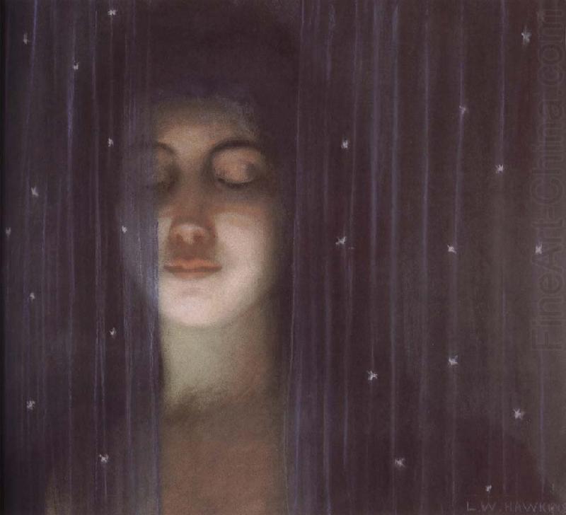 Louis Welden Hawkins A Veil china oil painting image